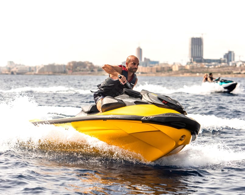 St. Julian's: Jet Ski Rental in St. George's Bay - What your time on the water feels like (15 minutes to 1 hour)