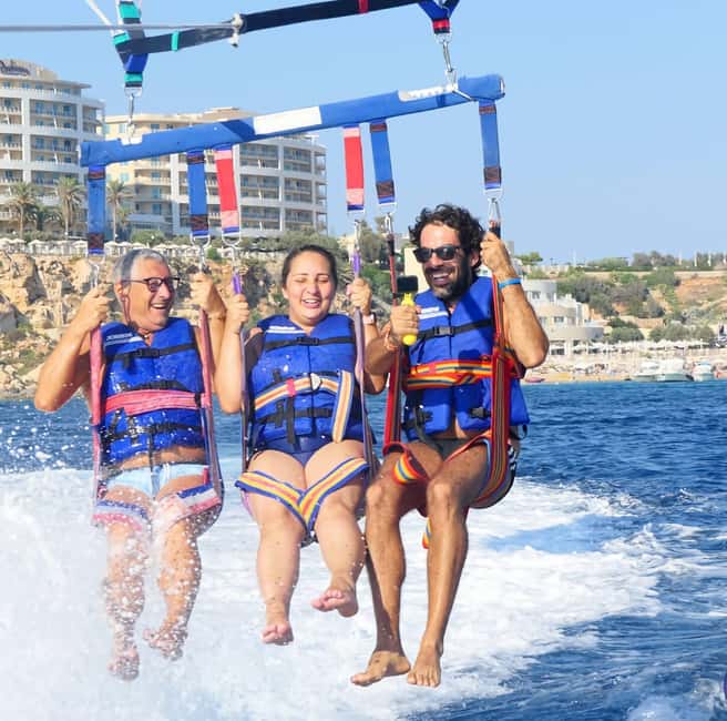 St. Julian's: Parasailing Flight with Photos and Videos - From Boat Ride to Takeoff: What the Setup Looks Like
