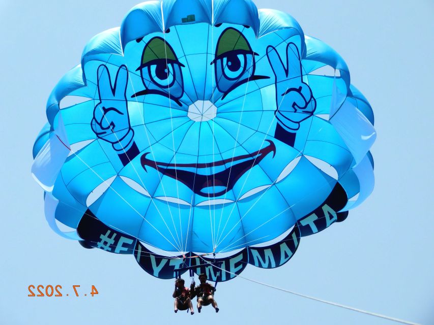 St. Julian's: Parasailing in Malta with Photos and Videos - Meeting Point and Timing: Spinola Bay Jetty Setup