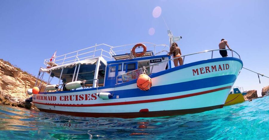 St Paul's Bay: Comino, Blue Lagoon, Gozo, & Caves Boat Tour - Comino caves: what you can see, and what depends on the sea