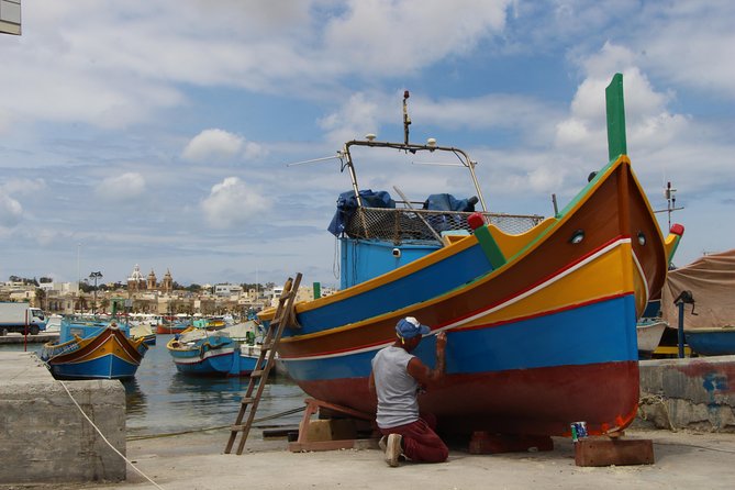 Temples, Blue Grotto, Marsaxlokk - How the Temple Stops Work (and Why Two of Them Is Better Than One)
