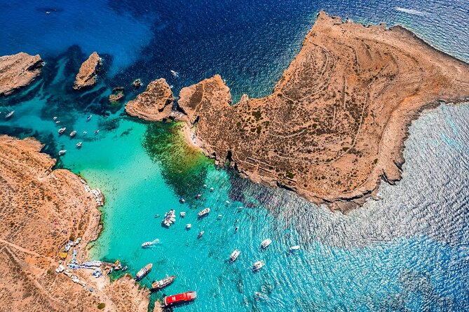 Three Bay Cruise Including Blue Lagoon from Mellieha - The return cruise: Santa Maria Caves and Elephant Head from the water