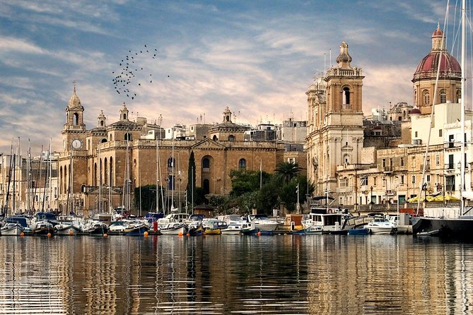 Three Cities guided tour including harbour boat tour - Vittoriosa waterfront and the dghajsa harbor creeks cruise