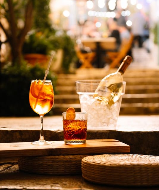 Valletta Aperol Spritz Aperitivo Experience - Your drink build: Prosecco vs Champagne in an Aperol Spritz