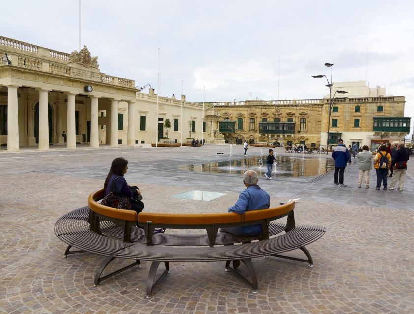 Valletta: Guided City Walking Tour - St George’s Square finish, plus how to keep exploring after