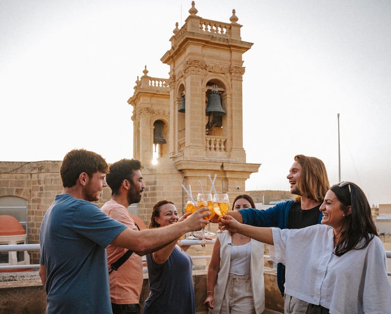 Victoria Gozo Sunset Walking Food and Drink Tour - Stop 4: Astra Theatre and the Architecture Pause You’ll Be Glad You Got